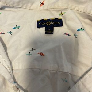 Club Room Short Sleeve Button Down